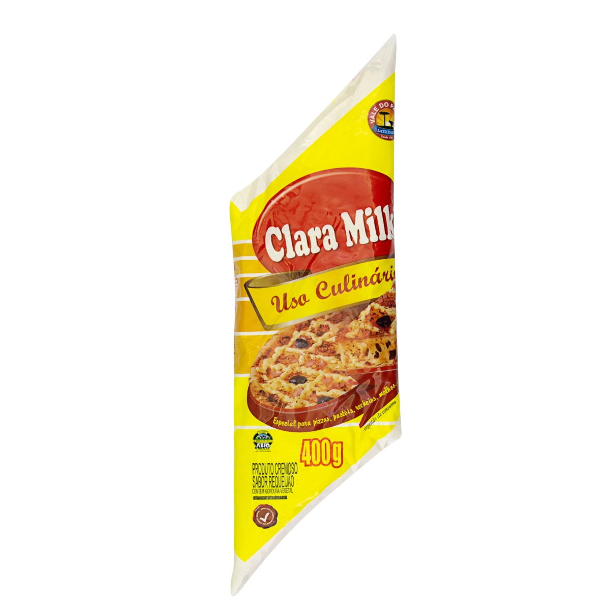 Requeijão Tradicional Bisnaga CLARA MILK 400g