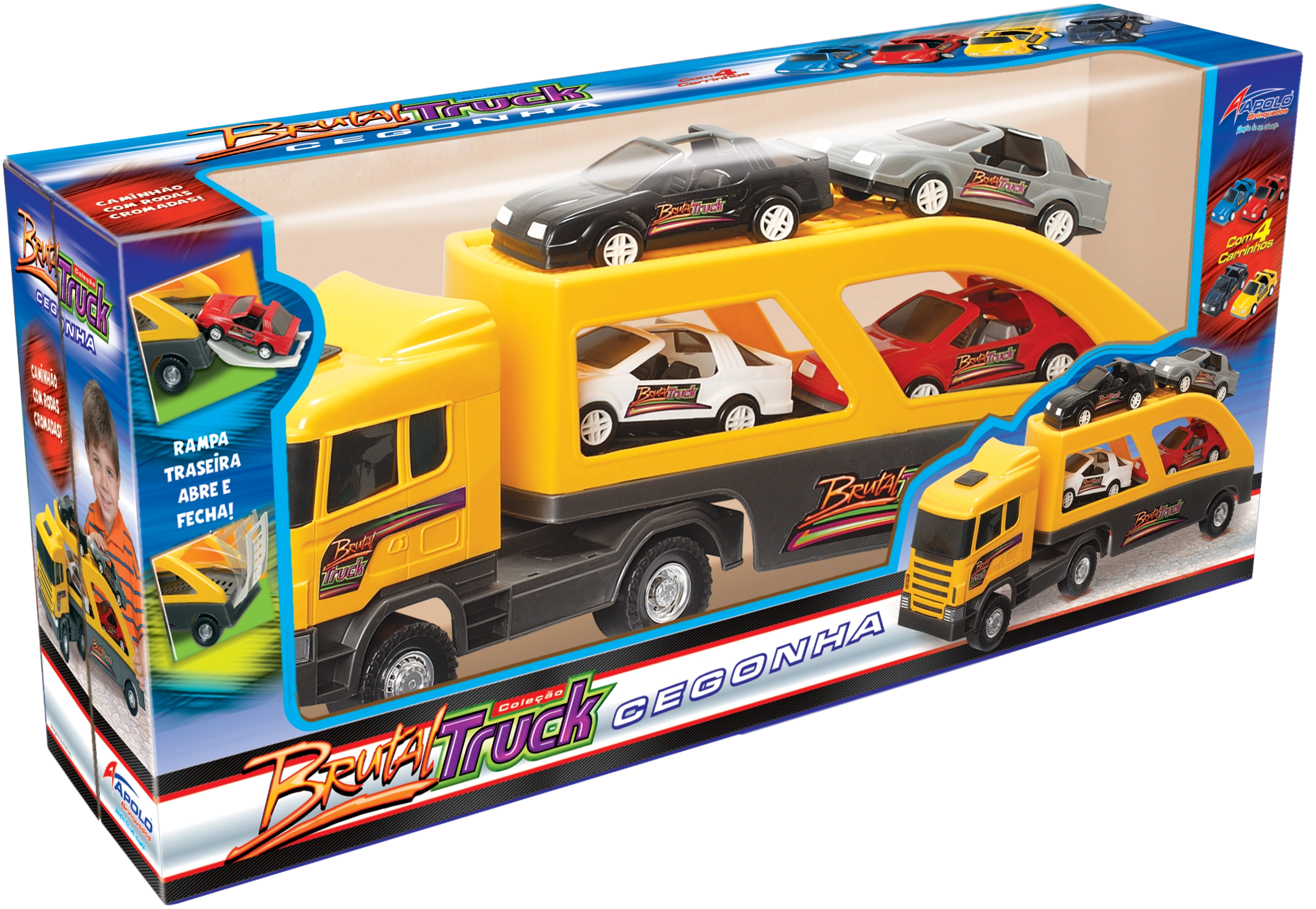 Brinquedo Brutal Truck Cegonha