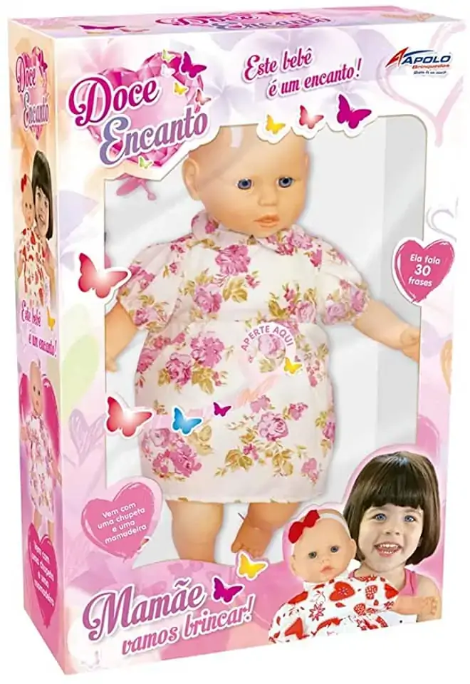 Brinquedo Boneca Passeio Doce Encanto