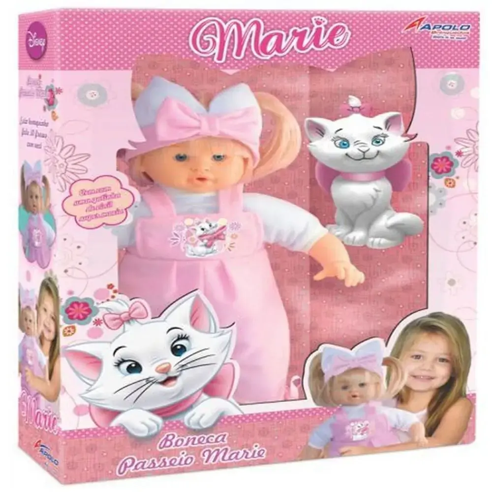 Brinquedo Boneca Passeio Marie