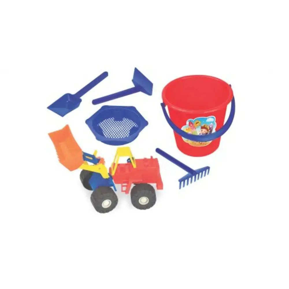 Brinquedo Apolo Escavadeira C/ Kit Praia