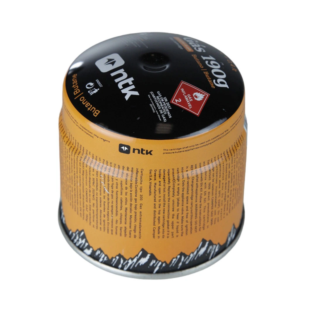 Cartucho de Gás Butano 1,5mm 190g NTK