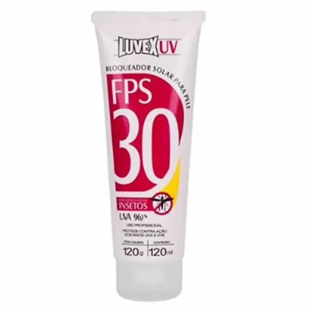 Luvex Protetor Solar Fps 30 Repelente De Ins
