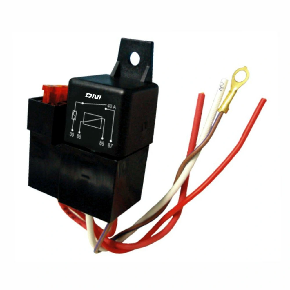 Relê Auxiliar Universal com Porta Fusível - DNI DNI0110
