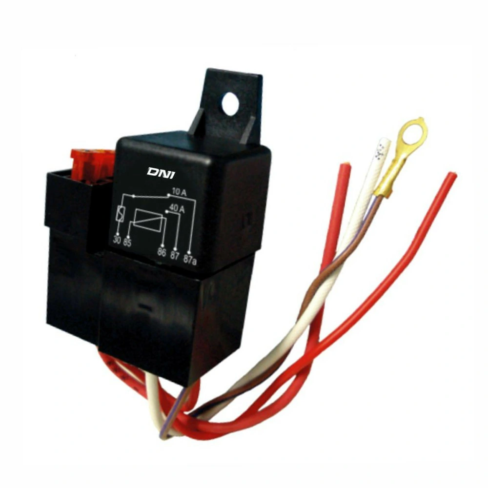 Relê Auxiliar Universal com Porta Fusível - DNI DNI0114