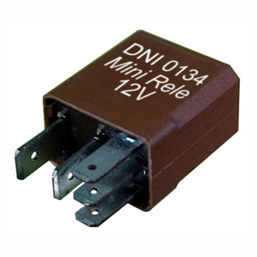 Relê Mini Auxiliar do Ventilador Condicionado e Medidor de Combustível 5 Terminais - DNI DNI0134