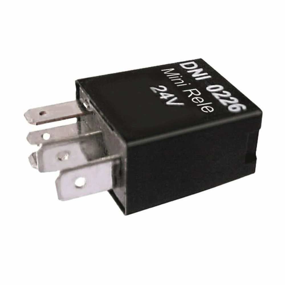 Relê Auxiliar Mini 24V 5 Terminais - DNI DNI0226