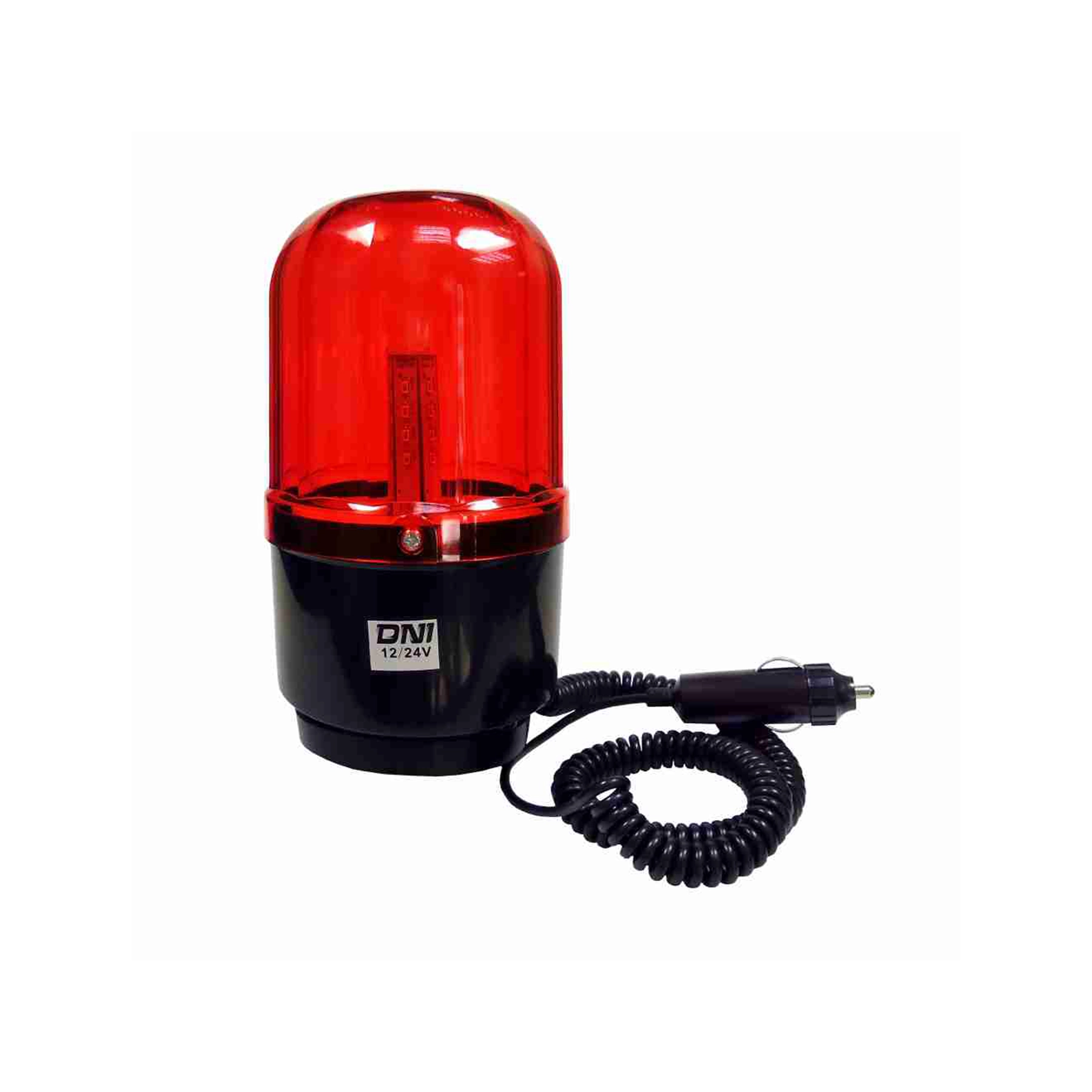 Sinalizador Giroled de Advertência Bivolt Alto Brilho Vermelho 4111 DNI