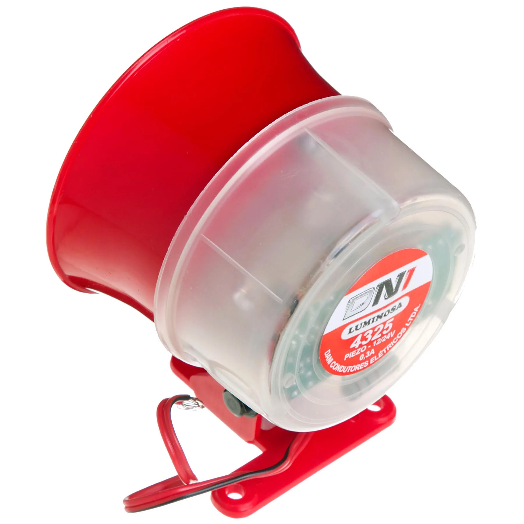 Sirene para Alarme de Incêndio com Sinalizador Visual Bitonal 115Db 4325 DNI
