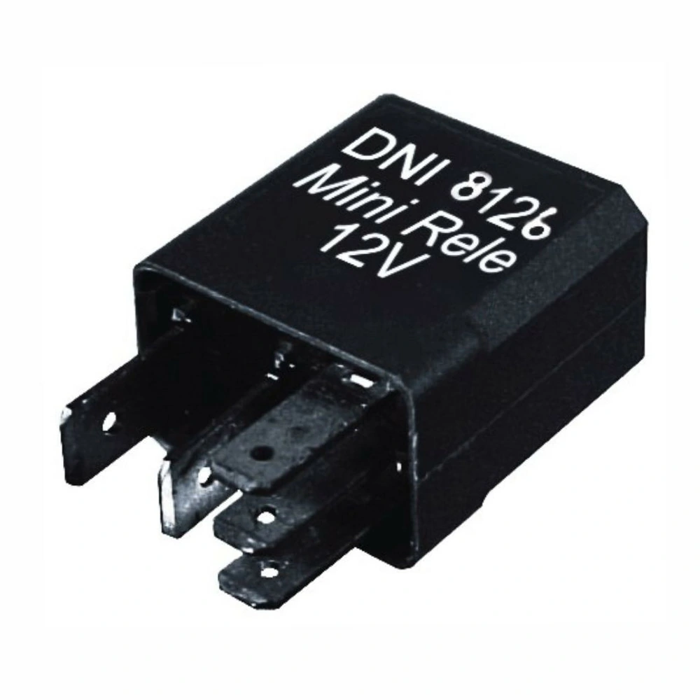 Relê Uso Geral Mini Auxiliar 12V 20/30A 5 Terminais - DNI DNI8126