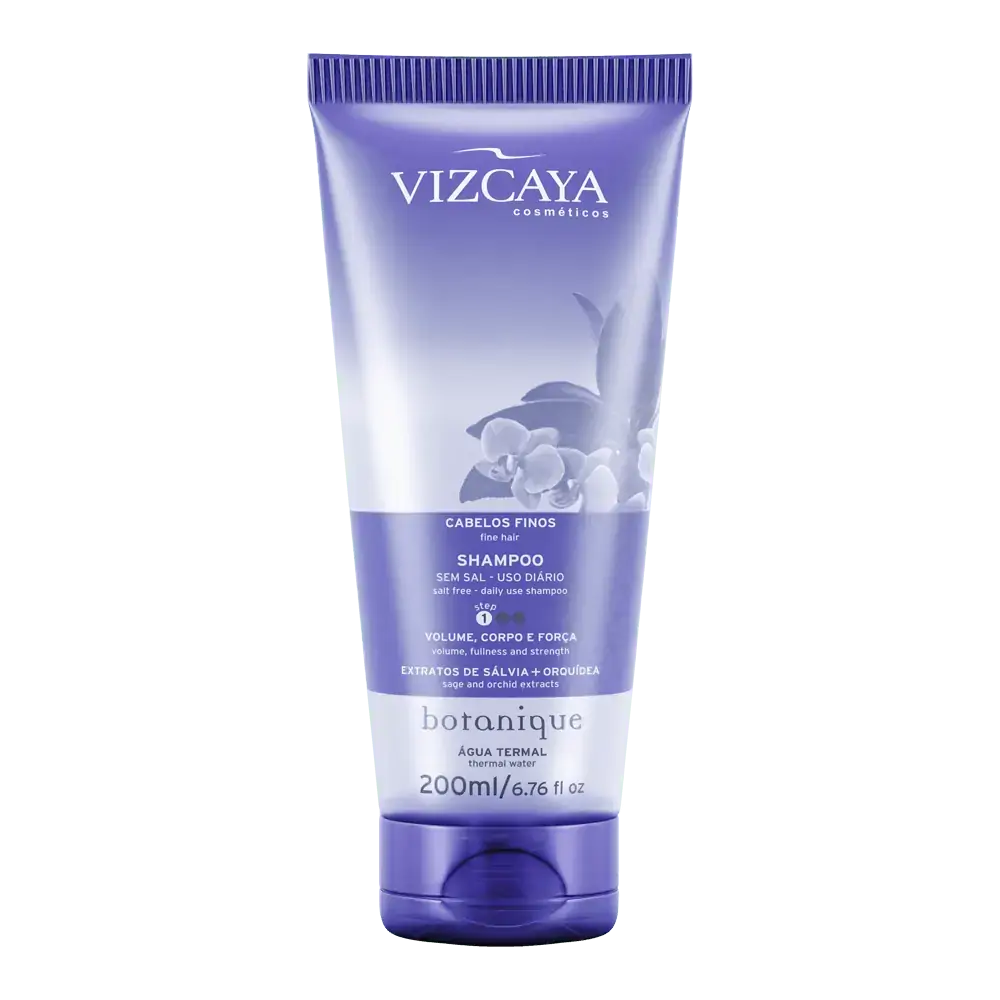 Shampoo Vizcaya Botanique Cabelos Finos 200ml