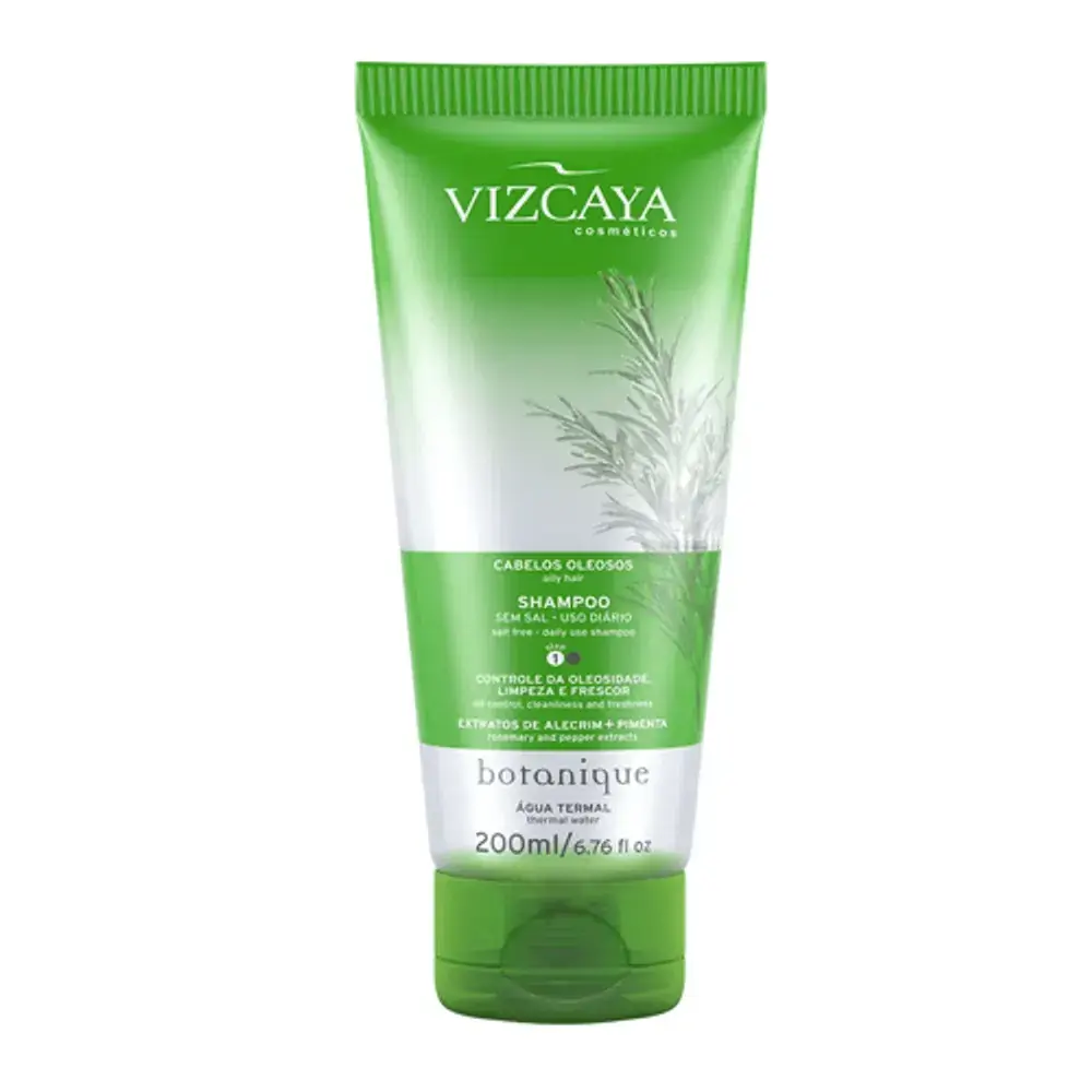 Shampoo Vizcaya Botanique Cabelos Oleosos 200ml