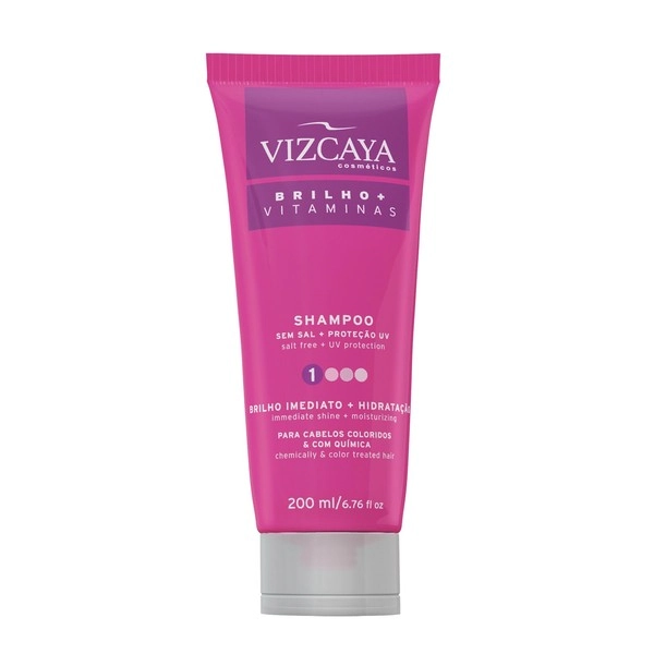 Shampoo Vizcaya Brilho E Vitaminas