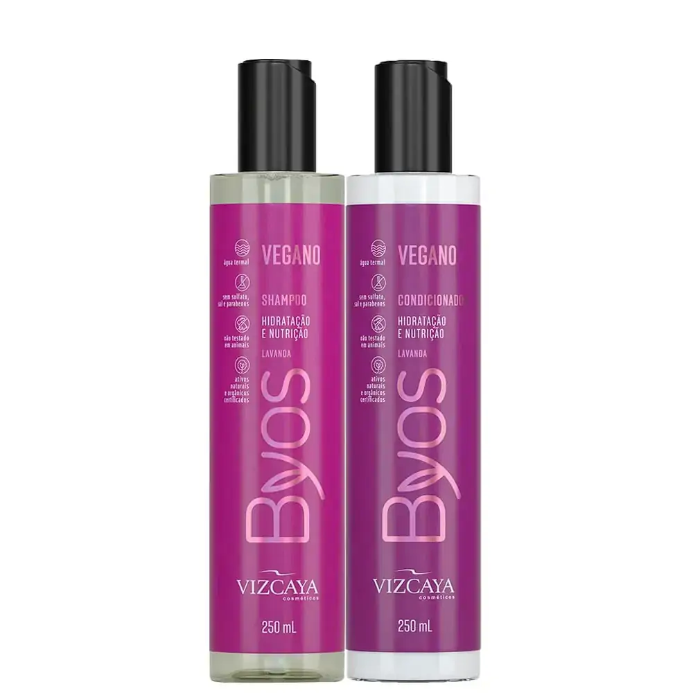 Shampoo Byos Hidratação e Nutrição 250ml