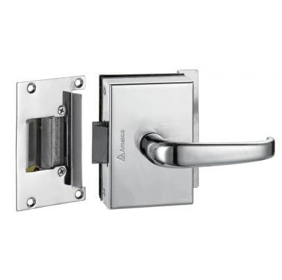 Fechadura Elétrica Porta De Vidro 1 Folh/recorte Amelco A.f - Fv33ecra - Abre Para Fora