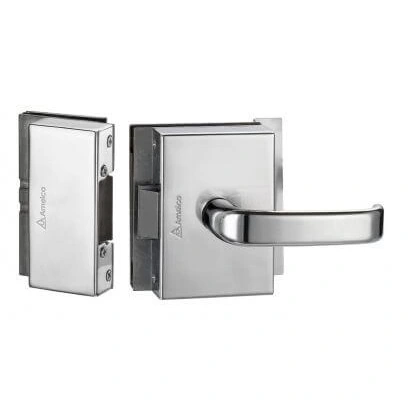 Fechadura Elétrica Porta De Vidro 2 Folh/furo Amelco A.f - Fv35ecra