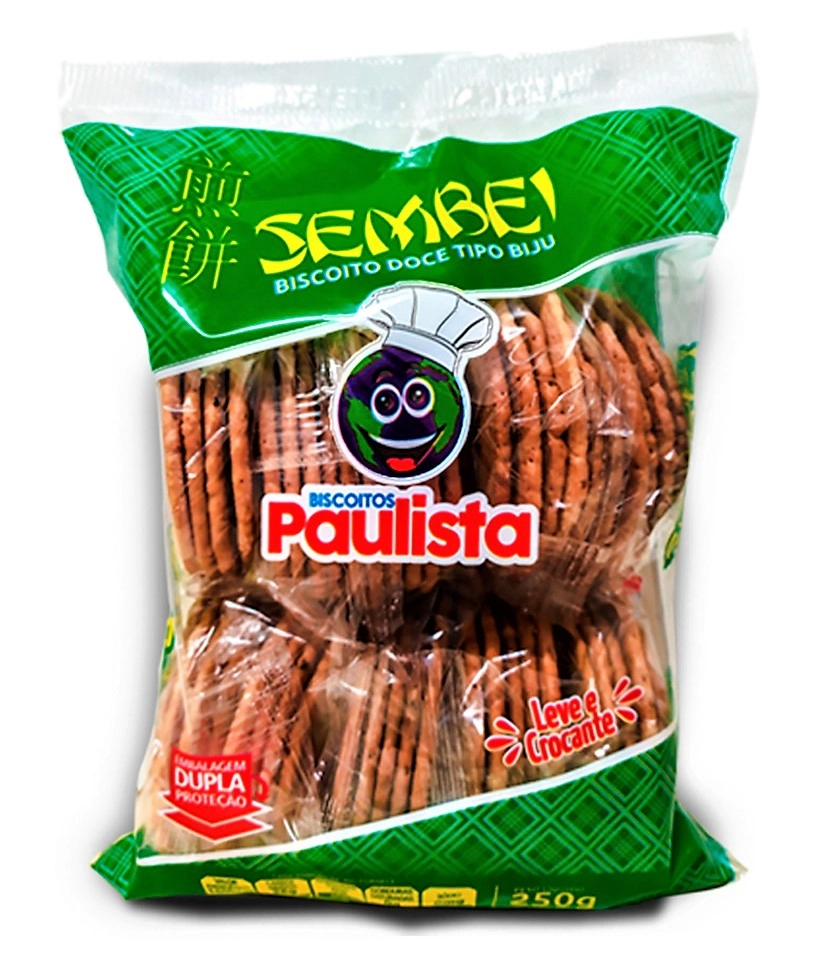 Biscoito Sembei Paulista