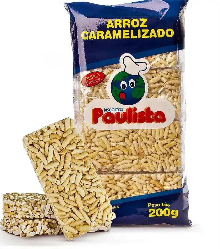 Biscoito Paulista Arroz Caramelizado