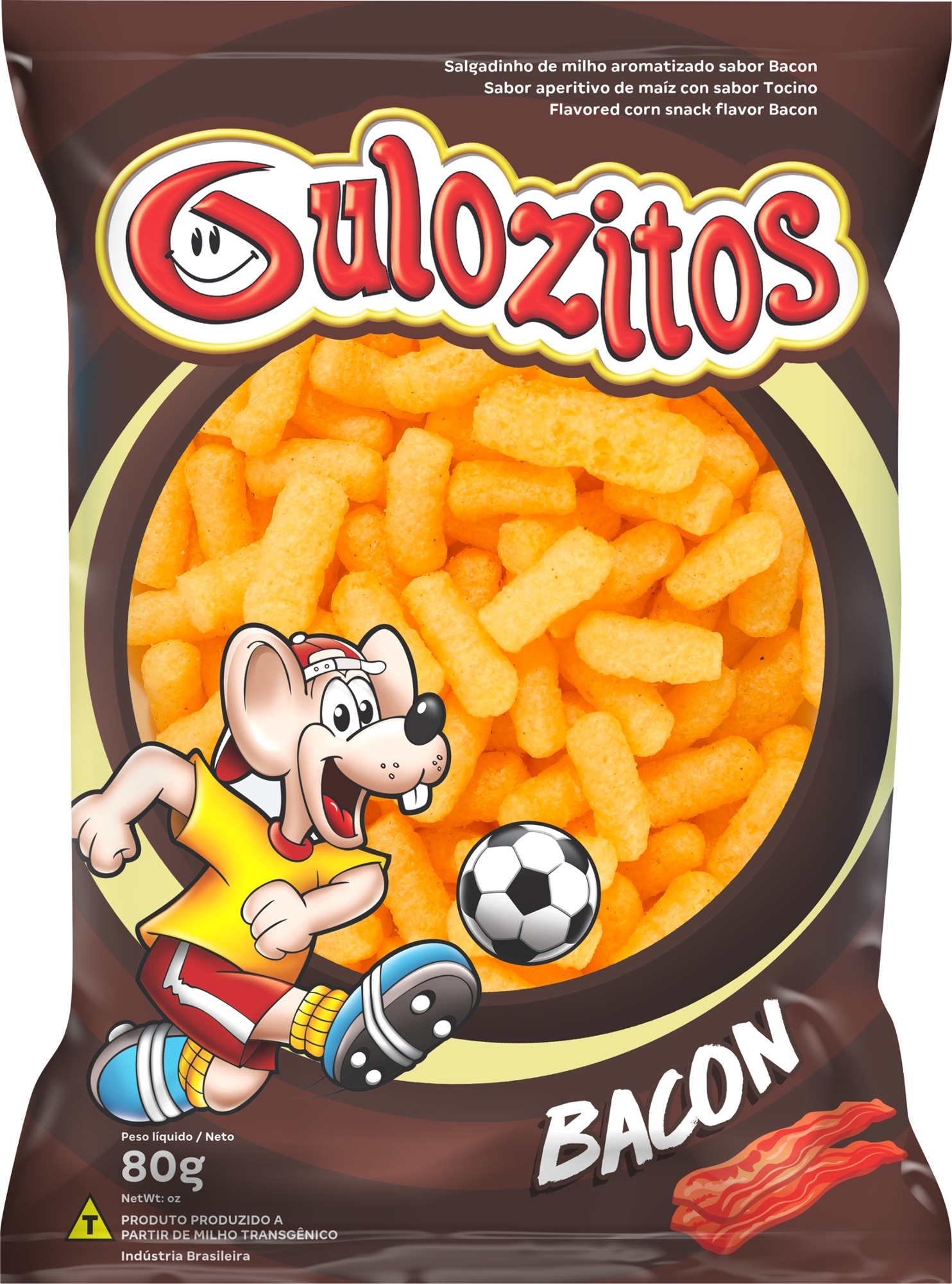 Salg.gulozitos Bacon 80g