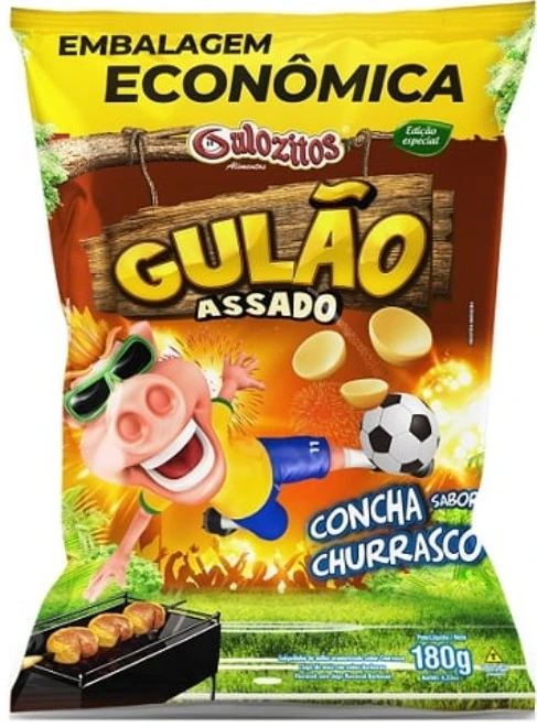Chips Gulao Assado 100g Churrasco