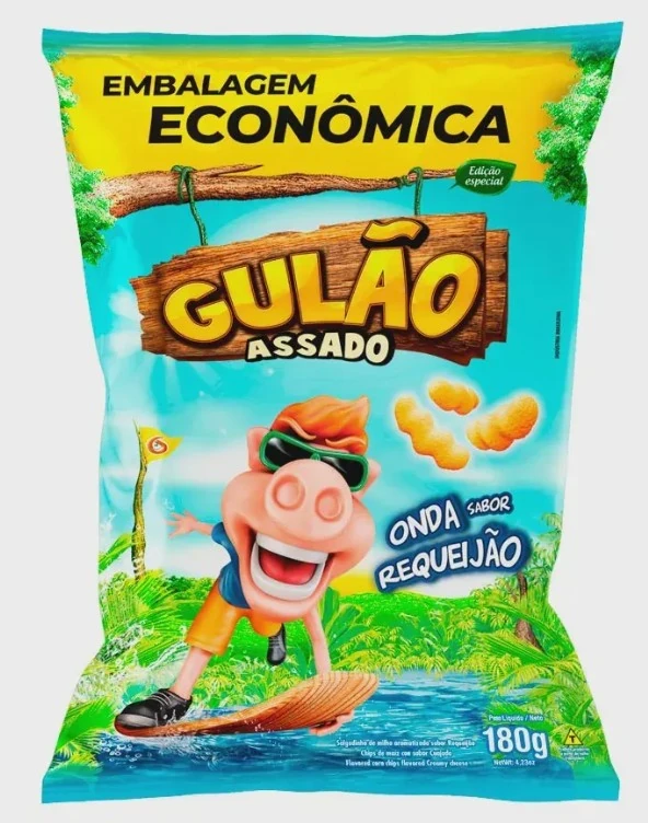 Chips Gulao Assado 100g Requeijao
