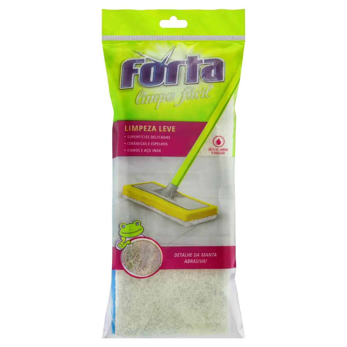 Refil Para Rodo Limpeza Leve Forta