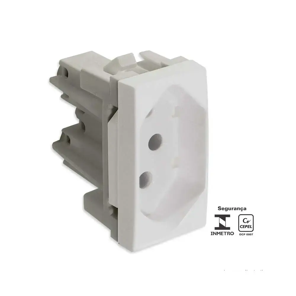 Modulo Pro Tomada 2pt 20a Branco Alumbra
