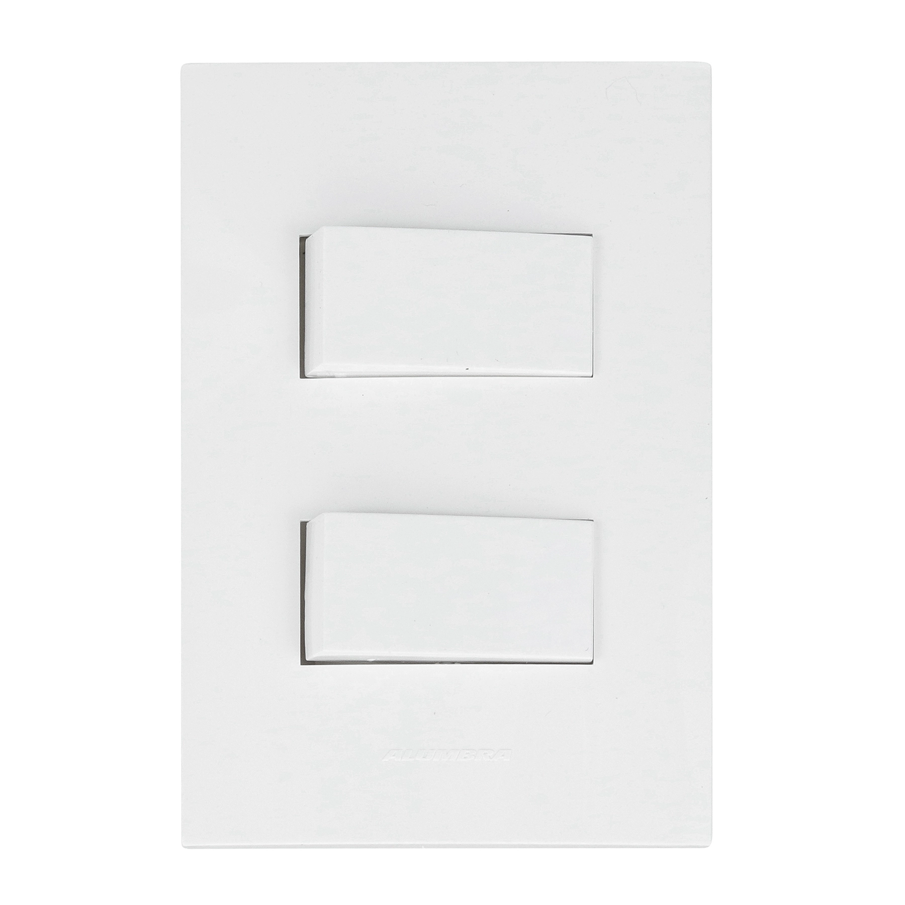Conjunto Interruptor Simples e Paralelo 10A Branco InovaPro Alumbra