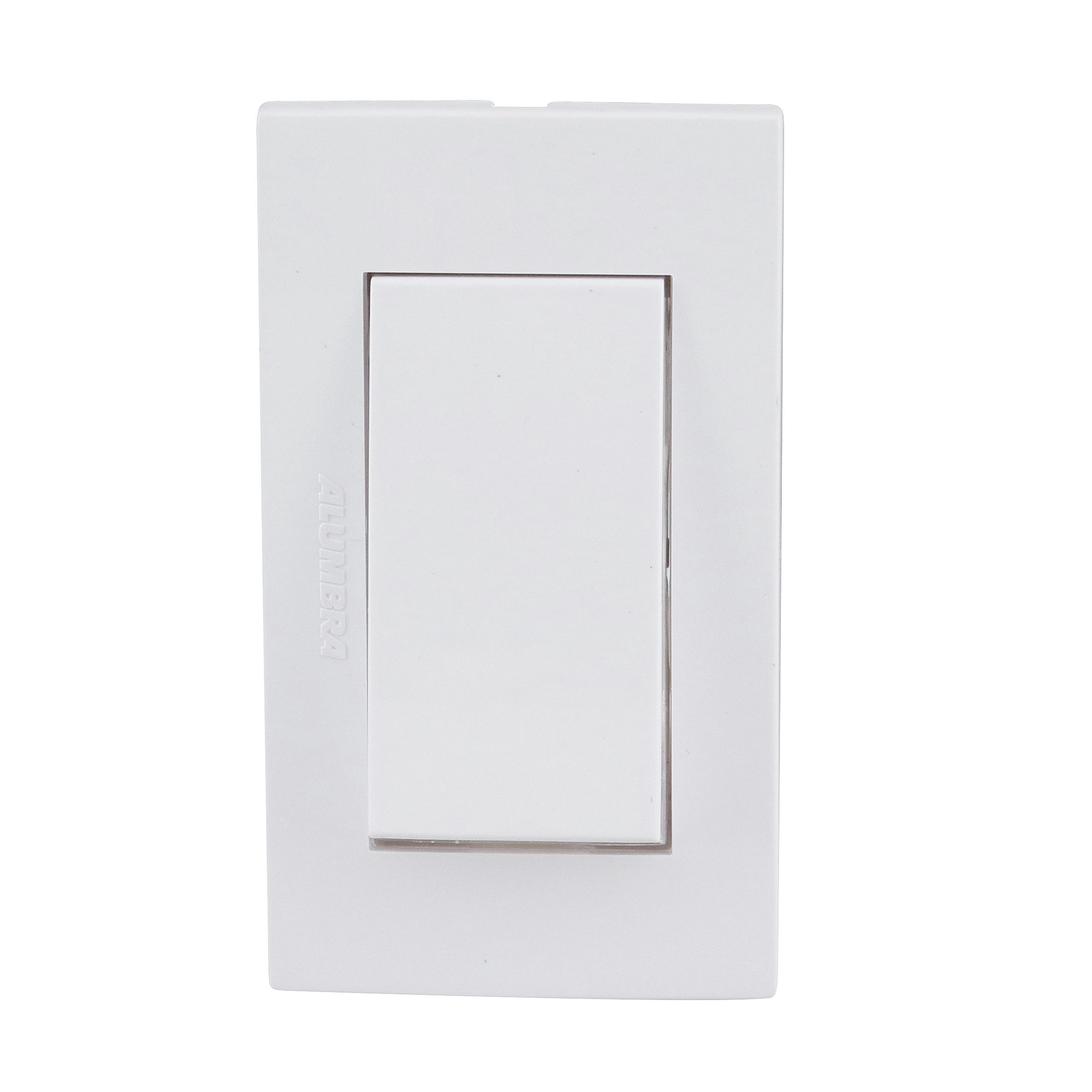 Conjunto de Interruptor Simples Branco MóvelPró Alumbra