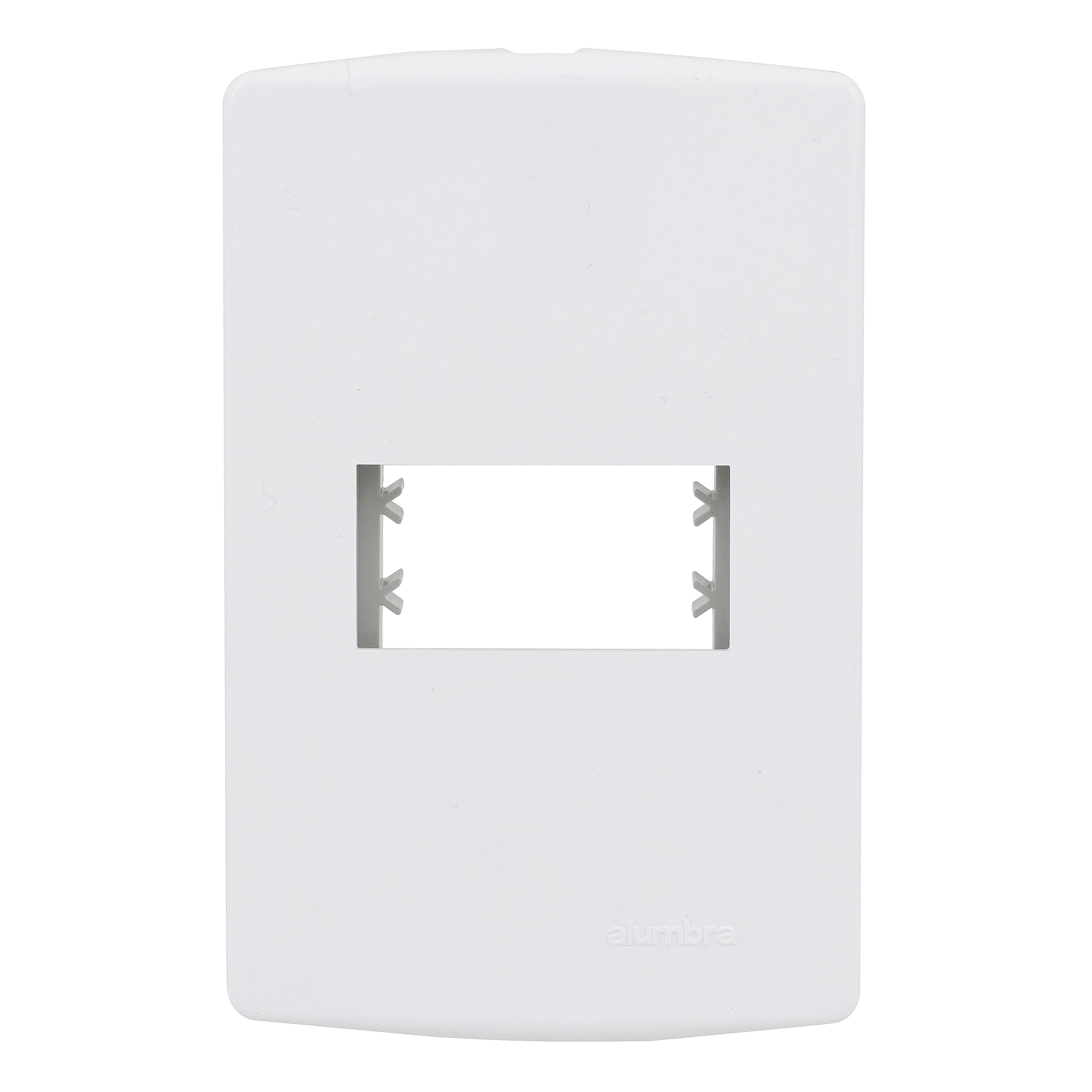 Placa Bianco Pro 4x2 1 Modulo Com Suporte Branca Alumbra