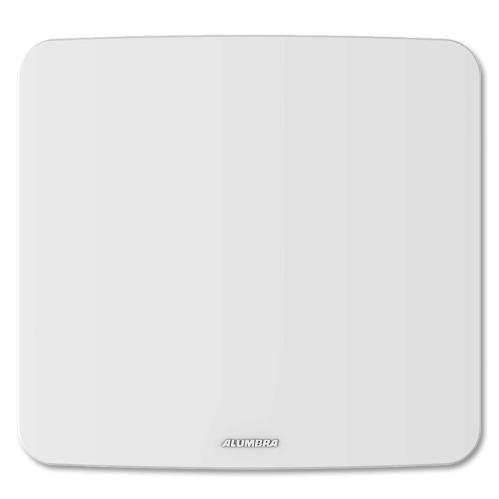 Placa com Suporte Cega 4x4 Branco Gracia Alumbra