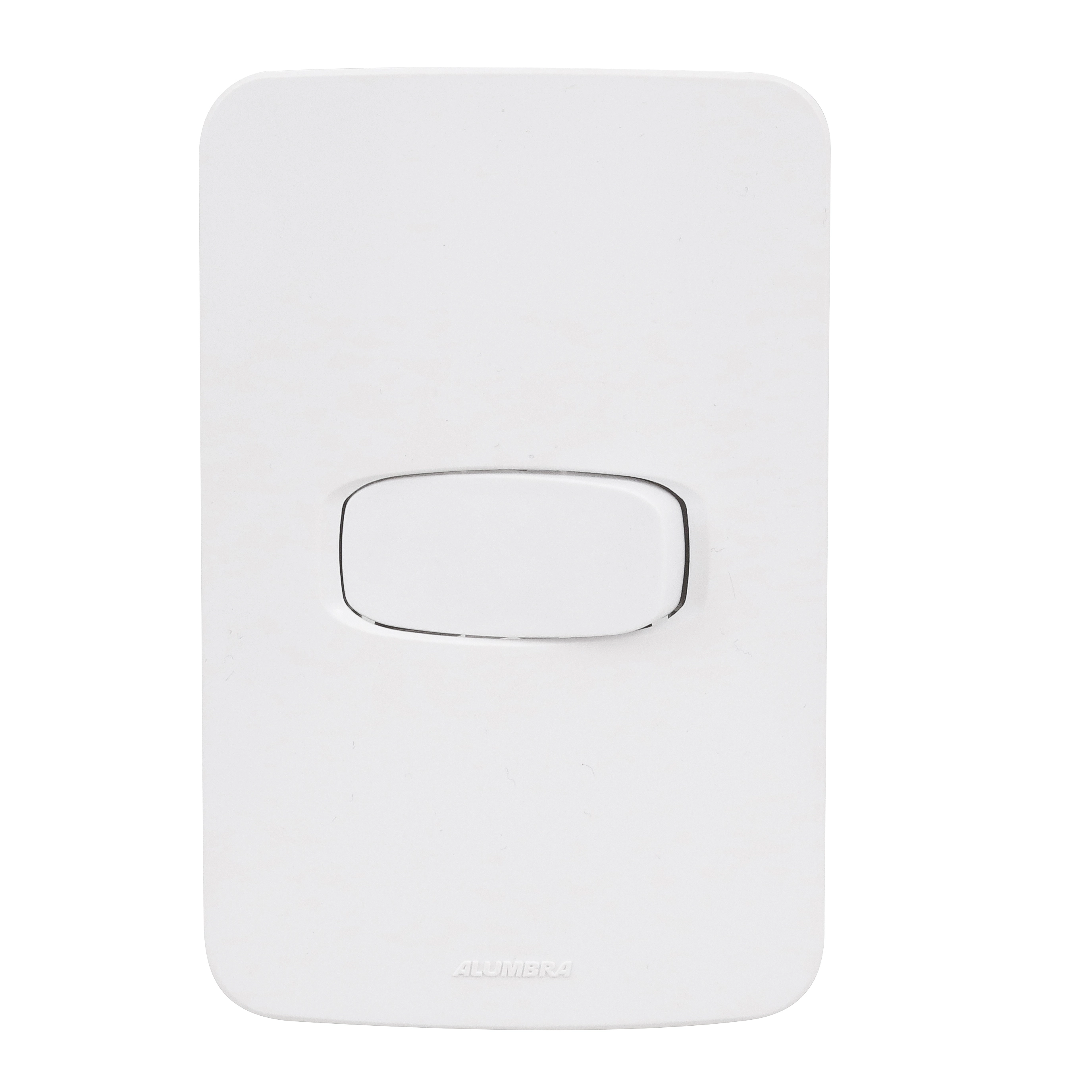 Conjunto de Interruptor Simples 10A 4x2 Branco Gracia Alumbra