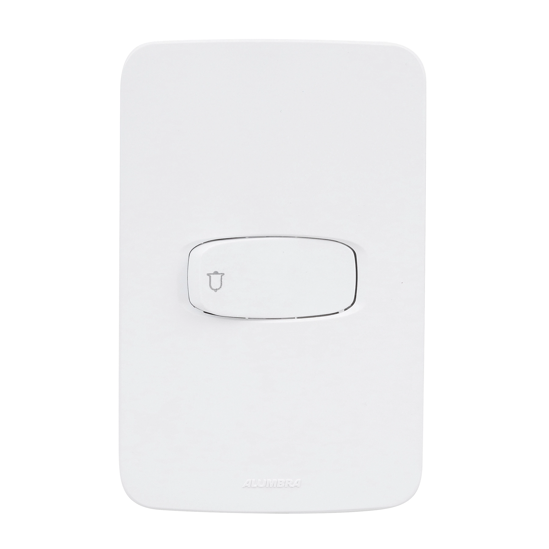 Conjunto de Campainha 10A 220V Branco Gracia Alumbra