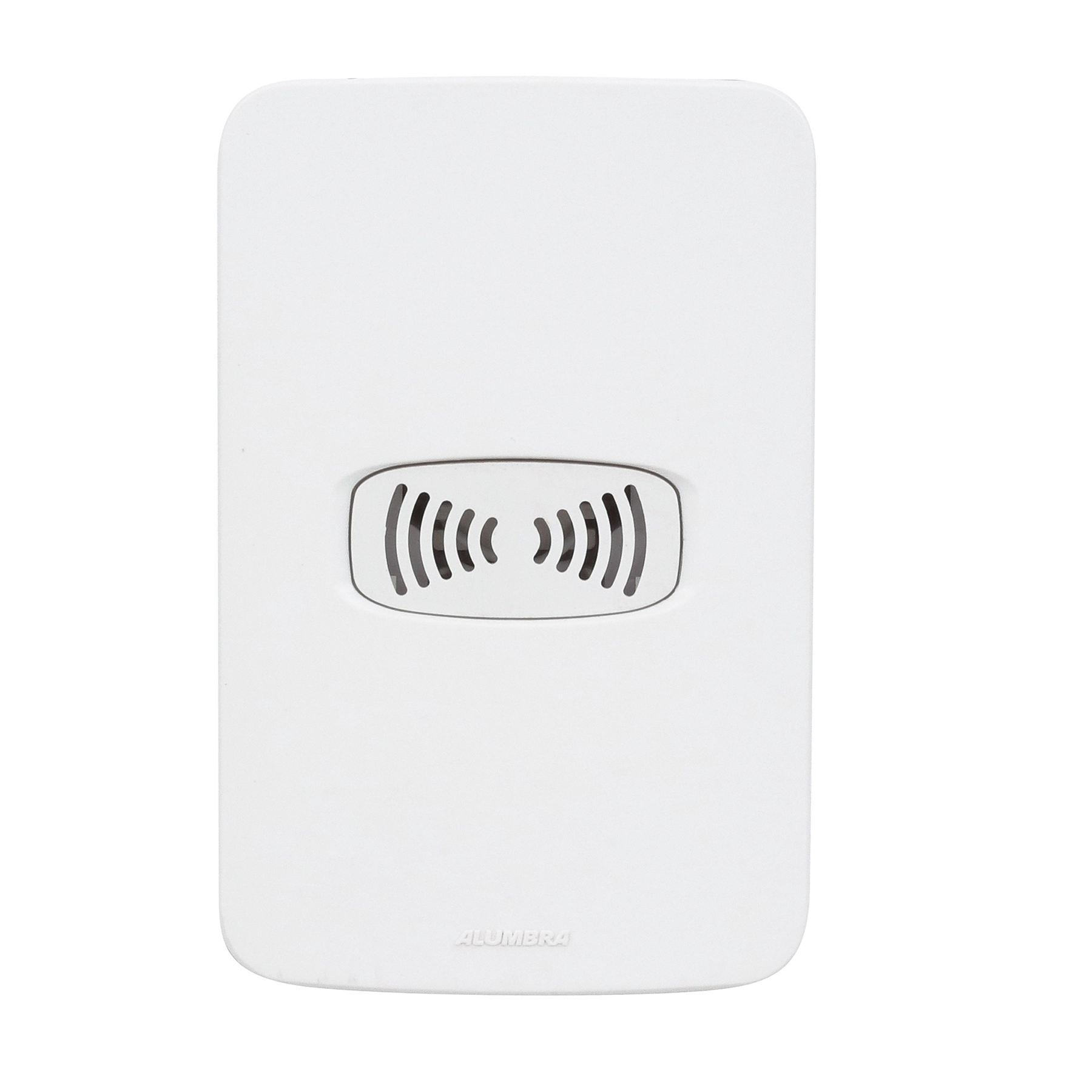 Conjunto de Campainha Cigarra Bivolt Branco Gracia Alumbra