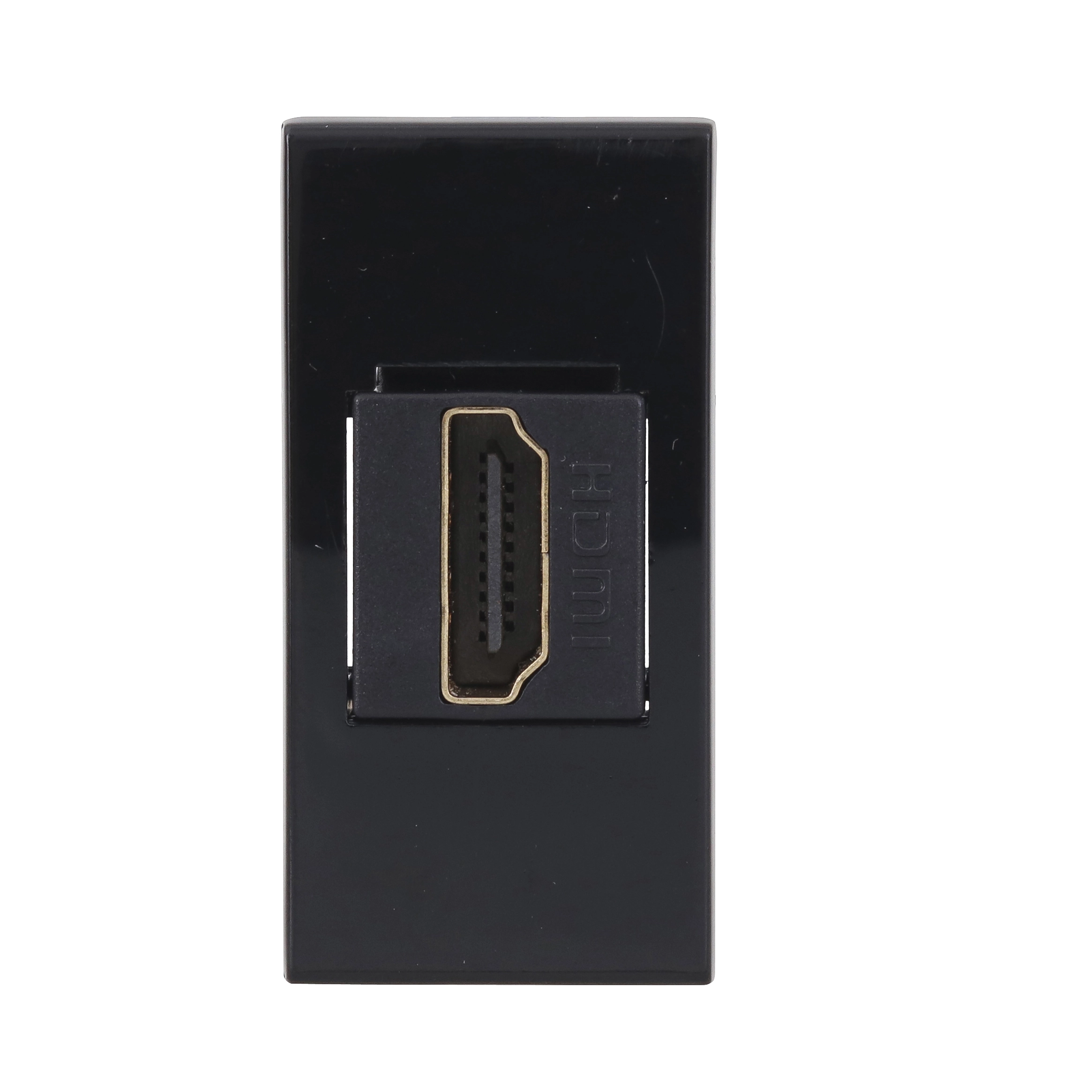 Módulo Tomada HDMI InovaproClass Black Piano Alumbra