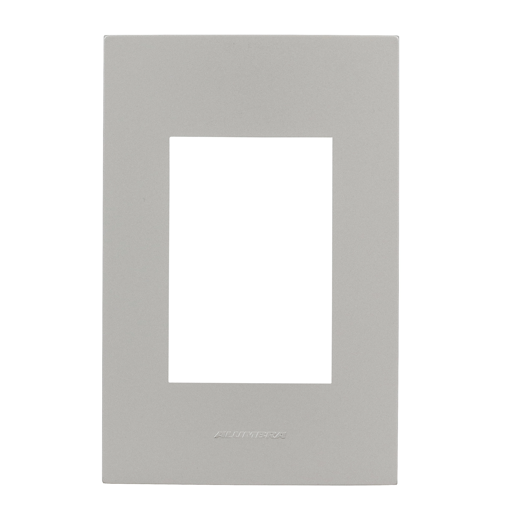 Placa 4x2 3 Módulos com Suporte Inova Pro Class Titanium Alumbra
