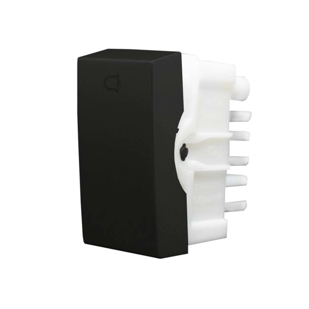 Módulo Pulsador Campainha 10A 250V Preto Inovapro Class