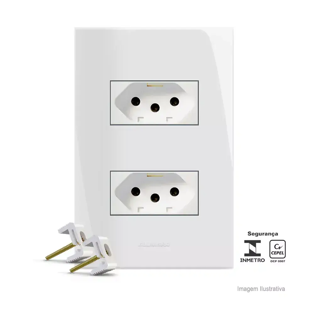 Tomada Dupla 20a 64g Alumbra