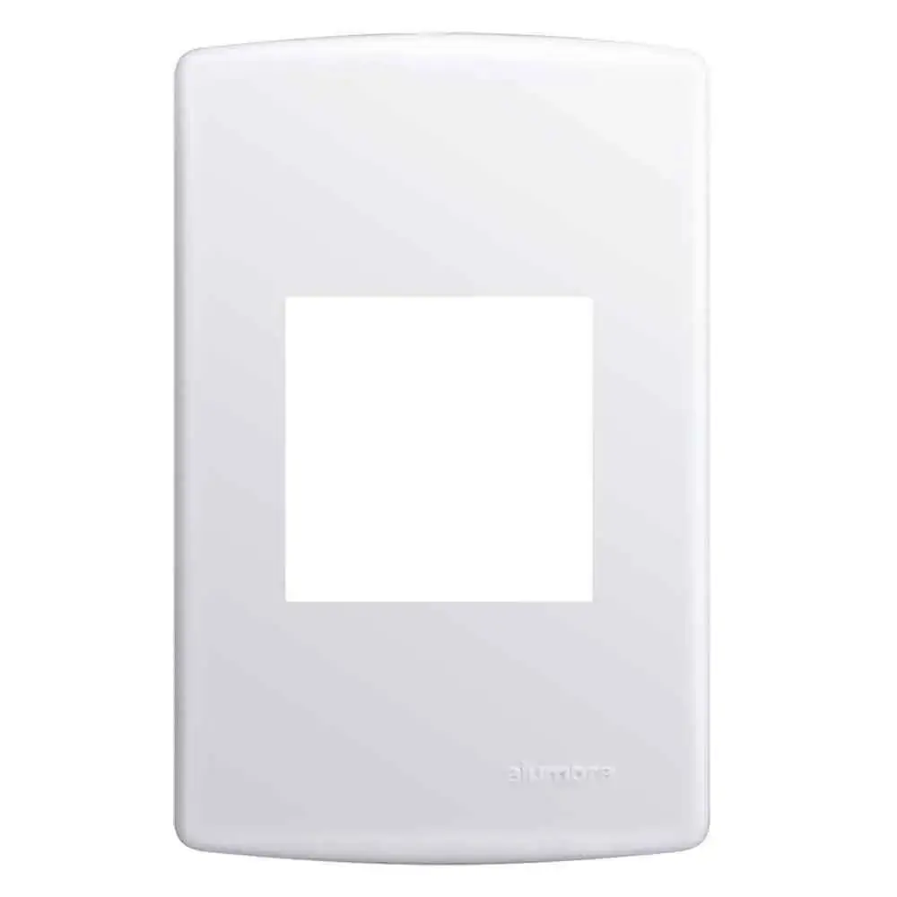 Placa C/ Suporte 4x2 2mod Br Siena