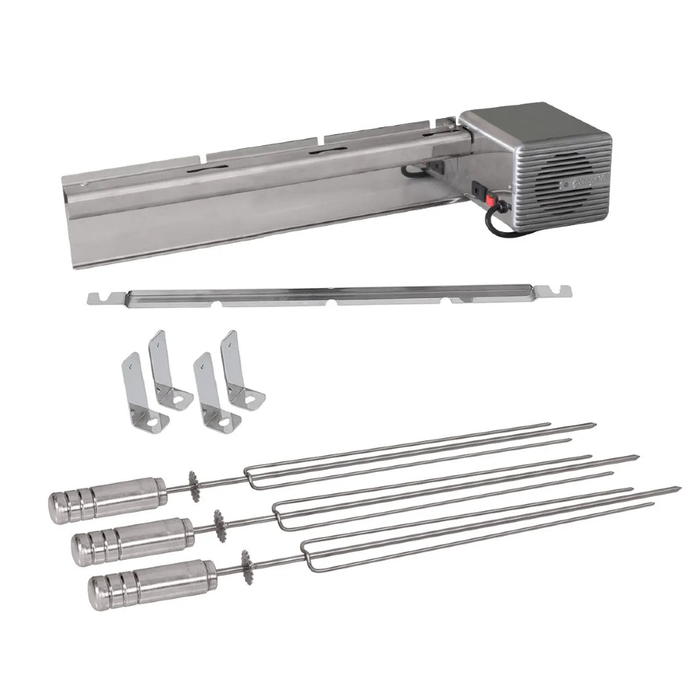 Painel Com Motor Para Espetos Giratórios Grillex Lift Pm-584 M - Giragrill - Lado Direito
