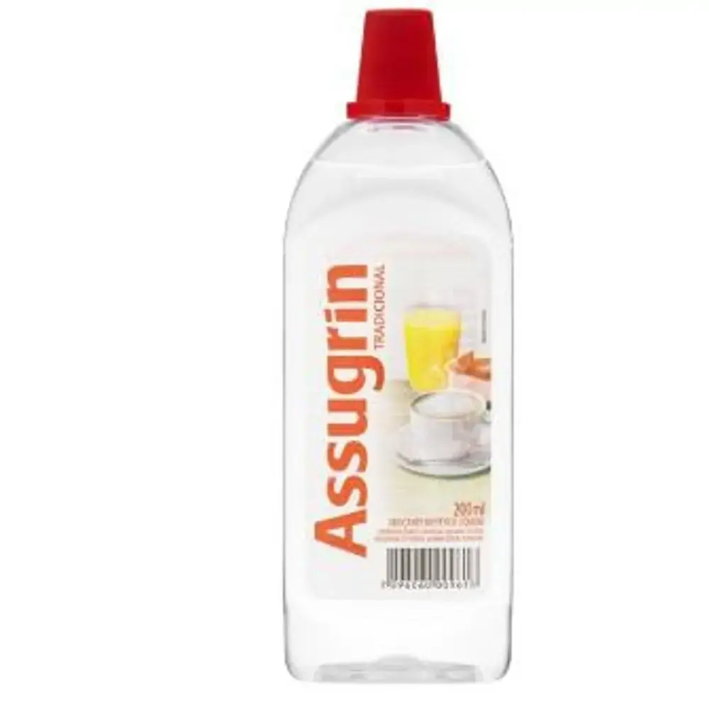 Adoçante Líquido Tradicional Assugrin Frasco 200ml