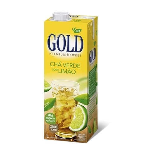 Chá Verde Limão Diet Gold Premium Sweet Caixa 1l