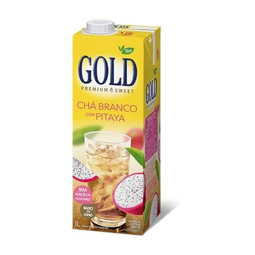 Chá Branco Pitaya Diet Gold Premium Sweet Caixa 1l