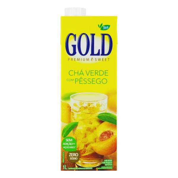 Chá Verde Pêssego Diet Gold Premium Sweet Lata 290ml
