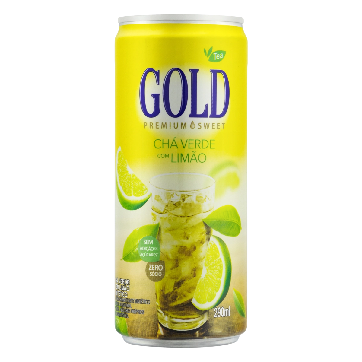 Chá Verde Limão Diet Gold Premium Sweet Lata 290ml