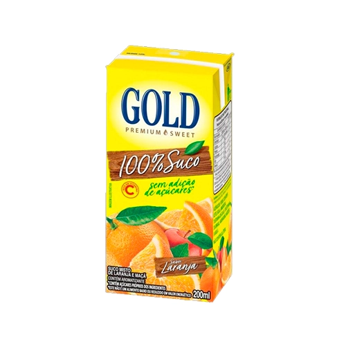 Néctar Laranja Gold Premium Sweet Caixa 200ml