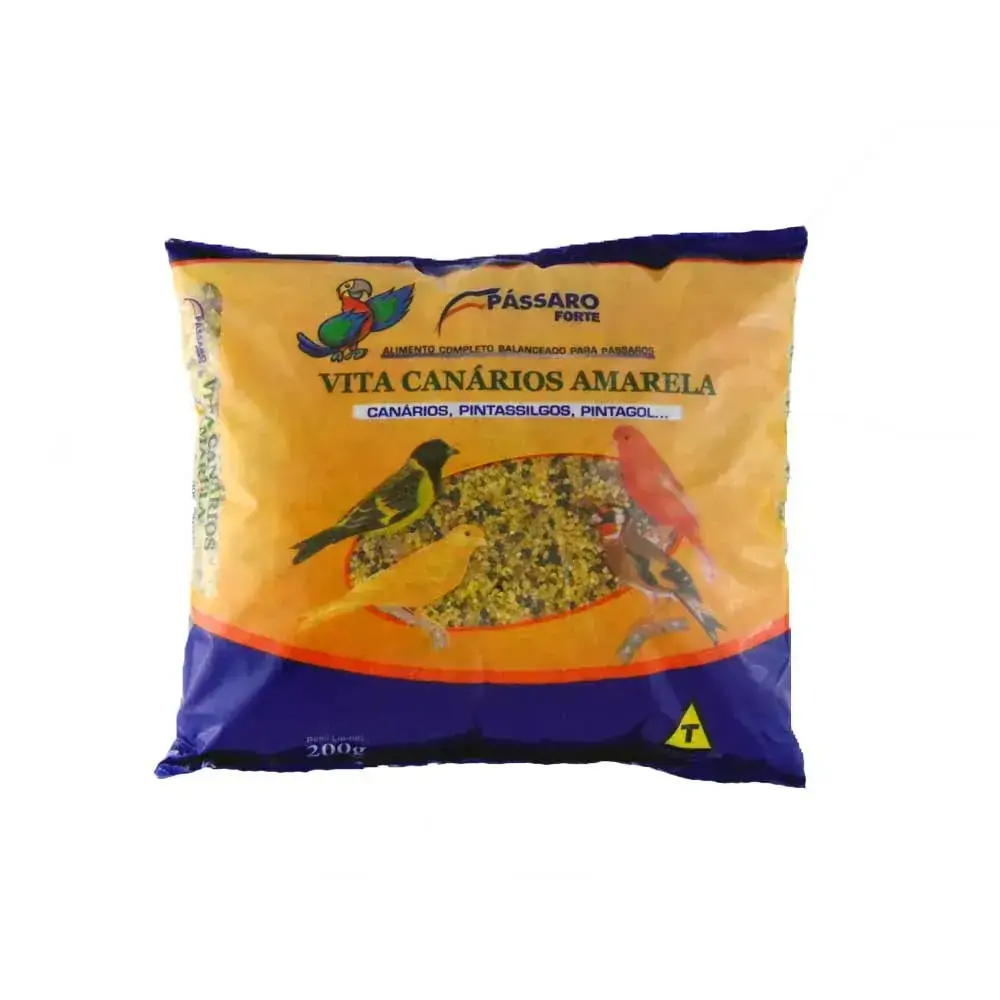 Vita Canarios Passaro Forte Amarela 200g