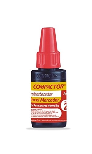 Tinta P/ Marcador Permanente Compactor Vermelho R884
