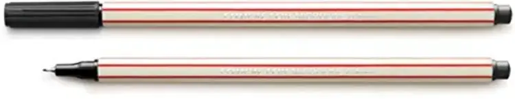 Caneta 0.4 Microline Preta