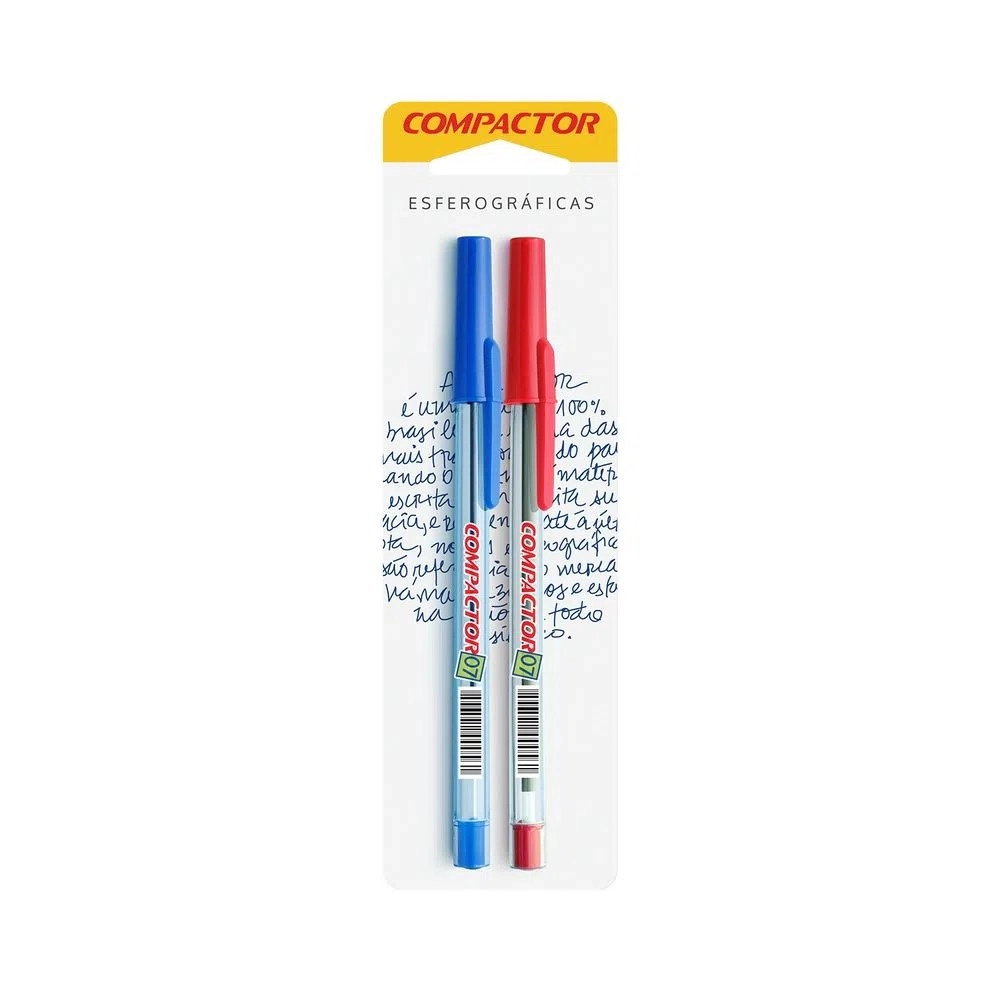 Caneta Compactor Esferografica Top 2000 1az 1vm 1745622